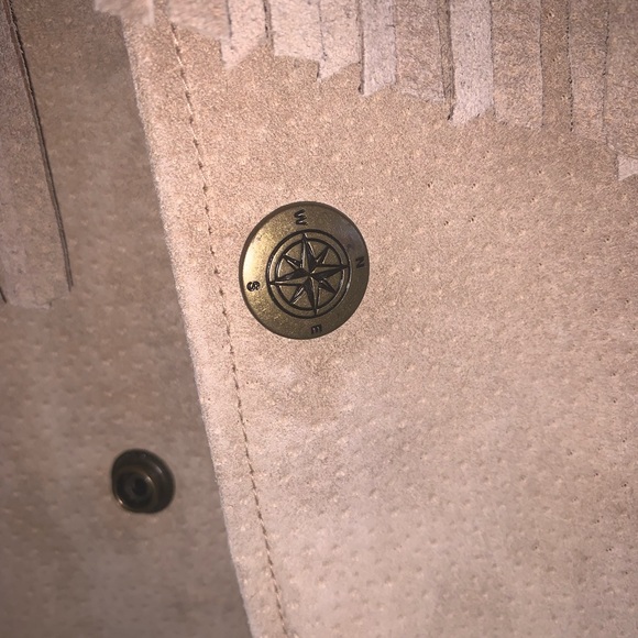 Stefano Man Beige Suede Fridge Jacket - Picture 4 of 5